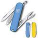 Швейцарский нож Victorinox Classic SD Ukraine Голубо-желтый (0.6223.28G.8) V77552888 фото 2