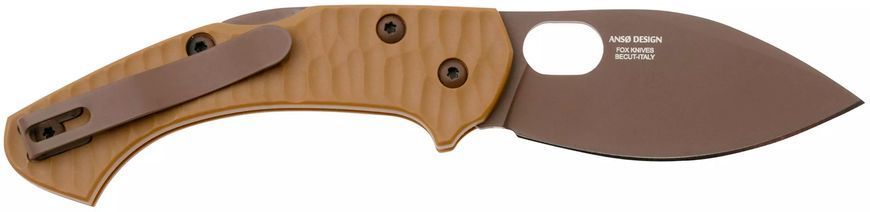 Ніж Fox Zero 2.0 Desert Warrior Coyote Tan FX-311 CT 17530662 фото