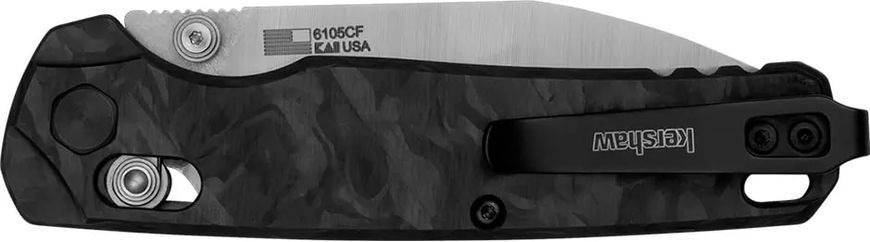Ніж Kershaw Bel Air Carbon Fiber Black CPM MagnaCut 6105CF 17400682 фото