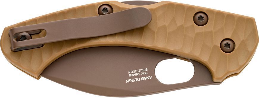 Ніж Fox Zero 2.0 Desert Warrior Coyote Tan FX-311 CT 17530662 фото