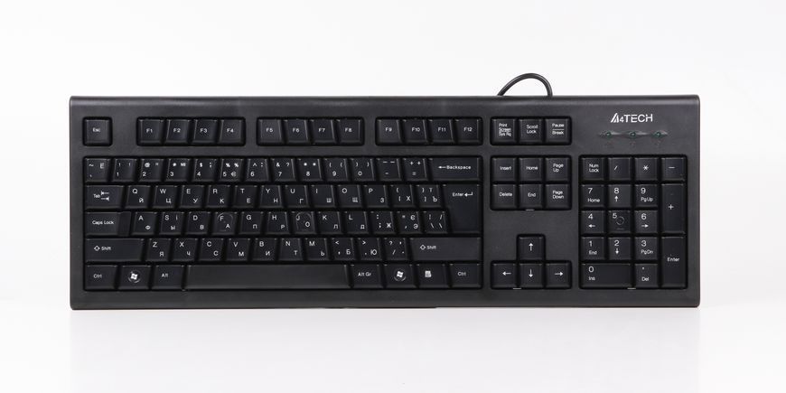 Комплект A4Tech клавиатура+мышка KRS-85+OP-720, USB, Черная KRS-8572 Black 1603782 фото