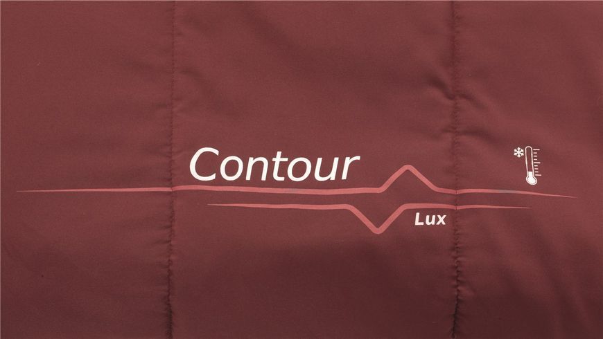 Спальный мешок Outwell Contour Lux Reversible/-3&deg;C Red Left (230367) 928750 фото