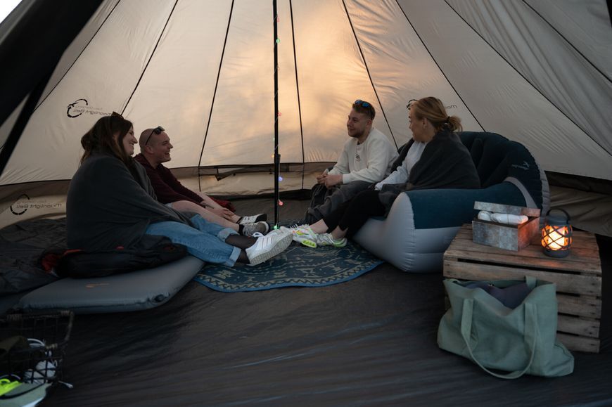 Палатка семиместная Easy Camp Moonlight Bell Grey (120443) 929743 фото
