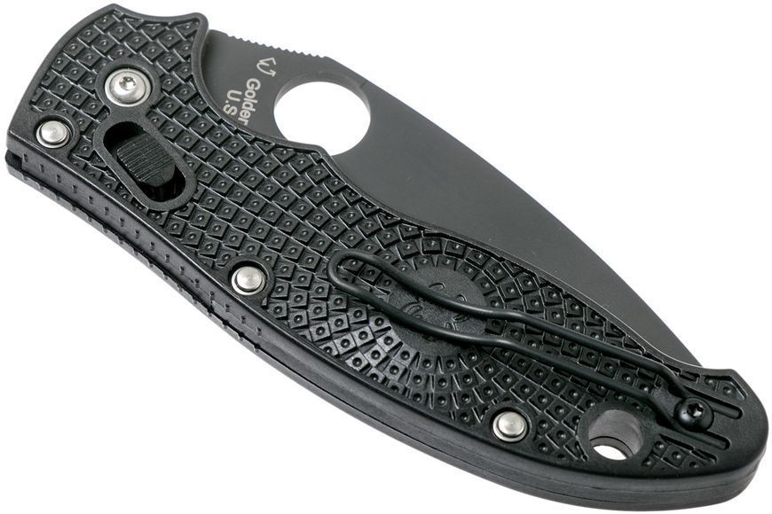 Нож Spyderco Manix 2 Black Blade FRN CTS-BD1 C101PBBK2 871324 фото