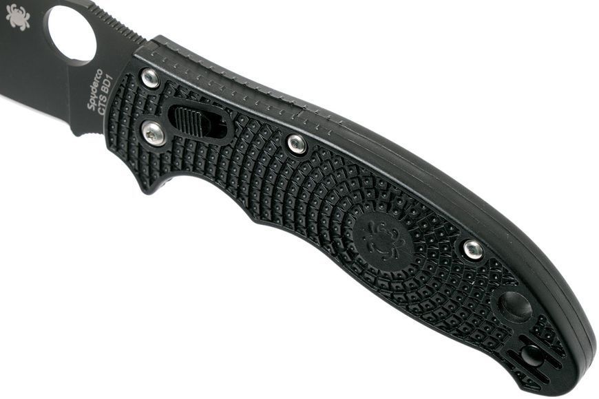 Нож Spyderco Manix 2 Black Blade FRN CTS-BD1 C101PBBK2 871324 фото