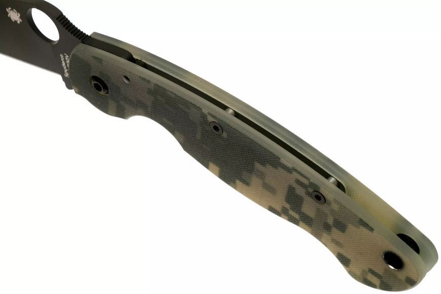 Ніж Spyderco Military Black Blade Camo G-10 C36GPCMOBK 871309 фото