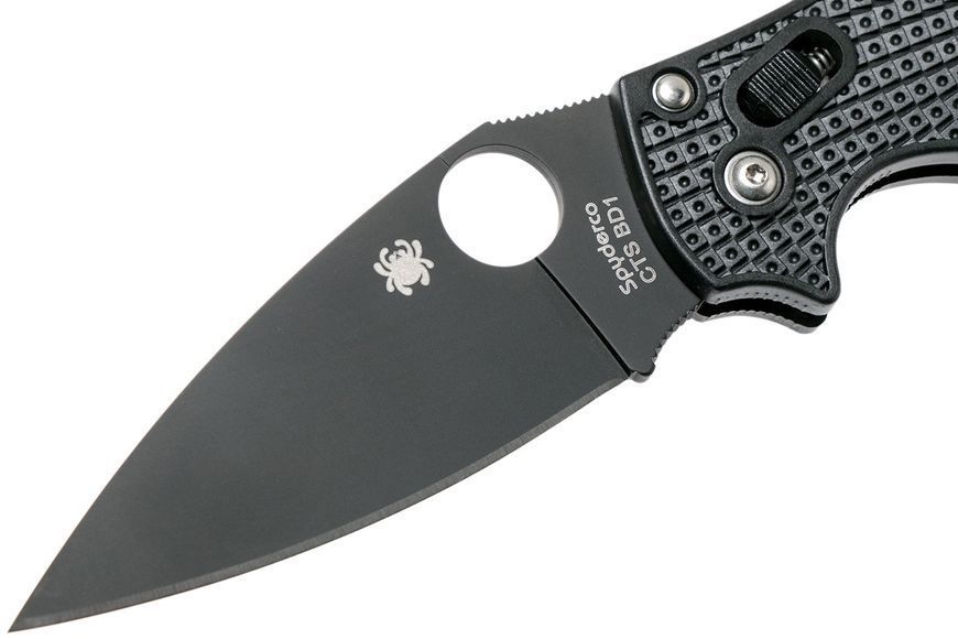 Нож Spyderco Manix 2 Black Blade FRN CTS-BD1 C101PBBK2 871324 фото