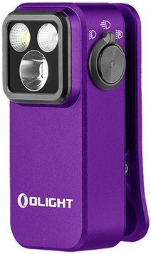 Ліхтар Olight Oclip Pro Purple (500 Lm) 0.0000.3112 23704956 фото