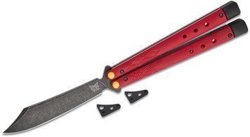 Ніж Benchmade Necron balisong ruby red G10 99BK-1 4009038 фото