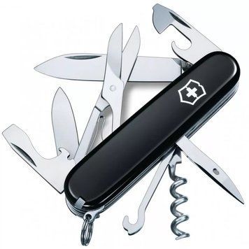 Швейцарський ніж Victorinox Climber 91 мм 14 функцій Чорний у блістері (1.3703.3B1) V77553481 фото