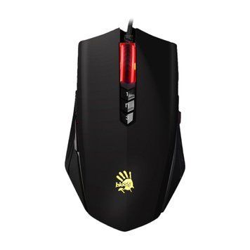 Миша ігрова A4-Tech Bloody A70 Activated, металеві ніжки, чорна матова A70A Bloody (Matte Black) 1605235 фото