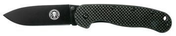 Ніж Esee Knives Avispa Black Blade D2 Carbon Fiber Black BRK1302CFB 14810033 фото