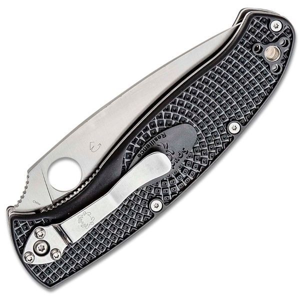 Ніж Spyderco Resilience FRN Поллусерейтор C142PSBK 871496 фото