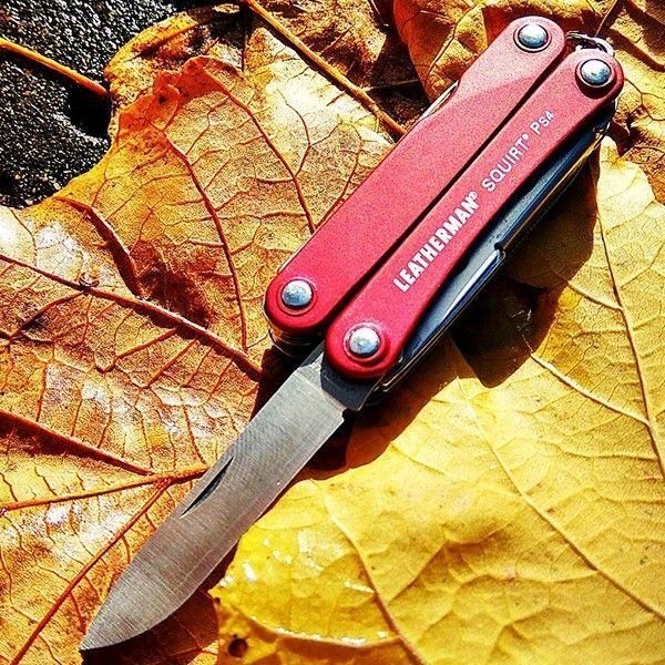 Мультитул Leatherman Squirt PS4 Red 831227 4005575 фото
