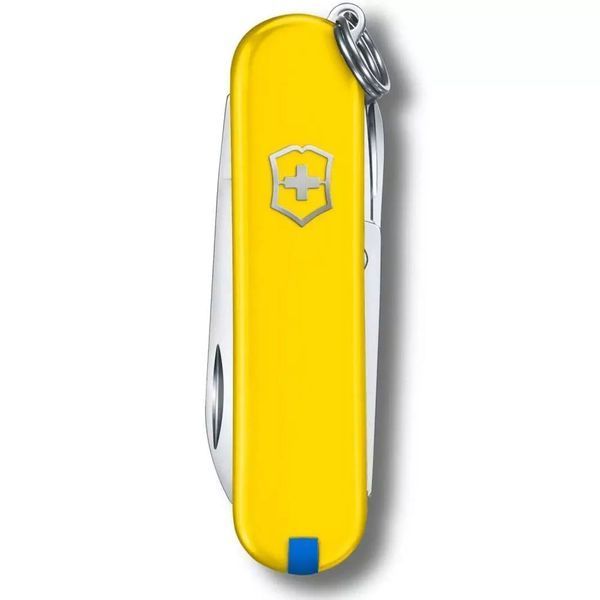 Швейцарский нож Victorinox Classic SD Ukraine Желто-синий (0.6223.8G.2) V77552890 фото
