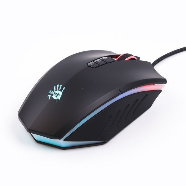 Мышь игровая A4-Tech Bloody A70 Activated, металлические ножки, черная матовая A70A Bloody (Matte Black) 1605235 фото