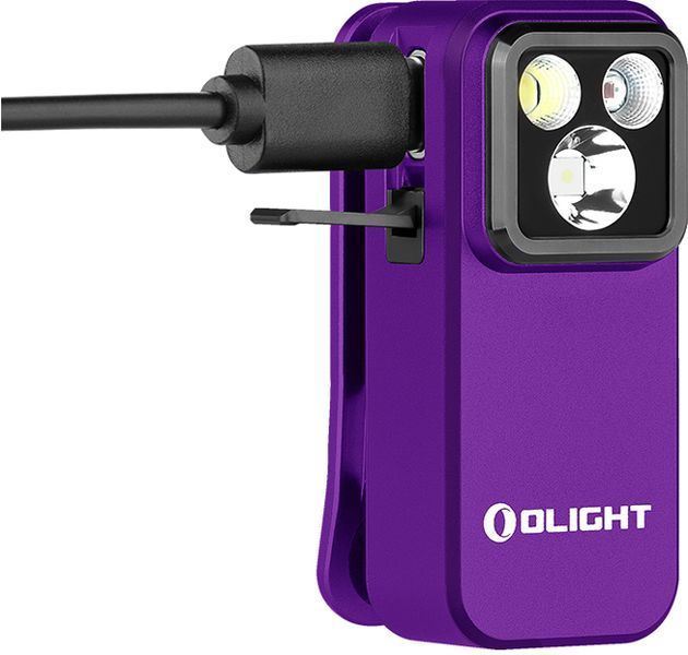 Ліхтар Olight Oclip Pro Purple (500 Lm) 0.0000.3112 23704956 фото