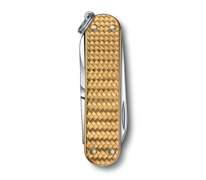 Швейцарский нож Victorinox Classic SD Precious Alox Brass Gold 0.6221.408G 4008492 фото