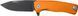Нож Lionsteel SR11 Aluminum Orange Black Blade Оранжевый ROK A OB ROK A OB 392093 фото 1