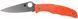 Ніж Spyderco Endura4 Flat Ground Оранжевий C10FPOR 870442 фото 1