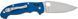 Ніж Spyderco Manix 2 XL G-10 CPM-SPY27 Cobalt Blue C95GPCBL2 871686 фото 3