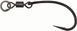 Крючок карповый Prologic Swivel Hook CS #4 (5 шт/уп.) 18461484 фото