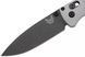 Нож Benchmade Bugout Black Blade Storm Grey Grivory Серый 535BK-08 4008900 фото 9