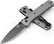 Нож Benchmade Bugout Black Blade Storm Grey Grivory Серый 535BK-08 4008900 фото 1