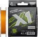 Шнур Favorite X1 4x 150m (orange) #2.5/0.260mm 35lb/16.4kg 16931124 фото