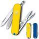 Швейцарский нож Victorinox Classic SD Ukraine Желто-синий (0.6223.8G.2) V77552890 фото 2