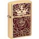Зажигалка Zippo Queen of Bud Passionate Rose and Crown Design 47108 77890022 фото 1