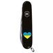 Швейцарський ніж Victorinox Huntsman Ukraine 91 мм Серце синьо-жовте (1.3713.3_T1090u) V77552964 фото 2