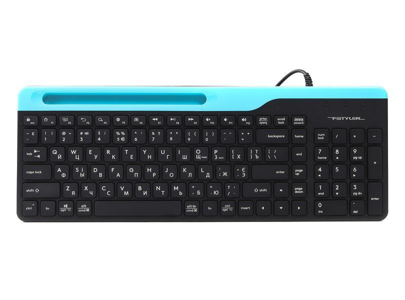 Клавиатура A4Tech Fstyler FK25 (Black), USB, цвет черный FK25 (Black) 1605123 фото