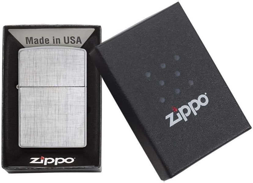 Зажигалка ZIPPO Reg Linen Weave (28181) V77550769 фото
