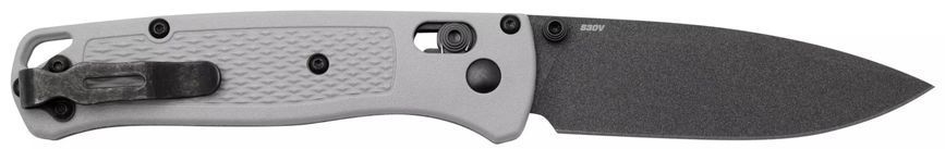 Нож Benchmade Bugout Black Blade Storm Grey Grivory Серый 535BK-08 4008900 фото