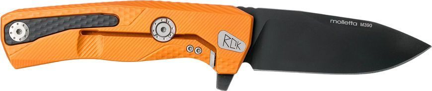 Нож Lionsteel SR11 Aluminum Orange Black Blade Оранжевый ROK A OB ROK A OB 392093 фото