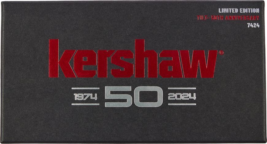 Ніж Kershaw Tilt - 50th Anniversary LE Gray-Black 7424 17400677 фото