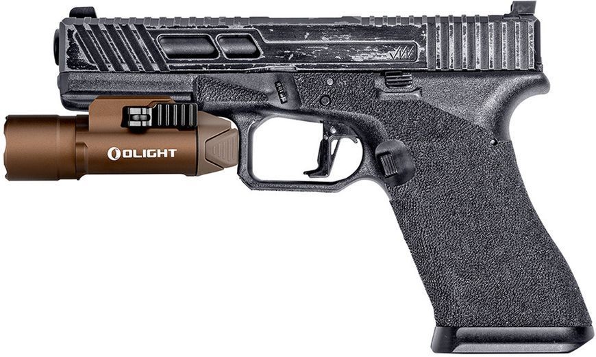 Ліхтар Olight Valkyrie Turbo Desert tan Weawer/Picatinny (250 Lm) Valkyrie Turbo DT 23704069 фото