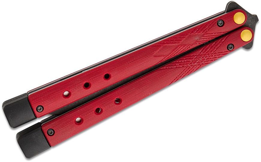 Ніж Benchmade Necron balisong ruby red G10 99BK-1 4009038 фото