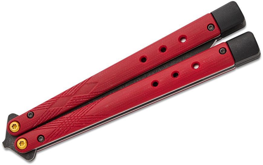 Ніж Benchmade Necron balisong ruby red G10 99BK-1 4009038 фото