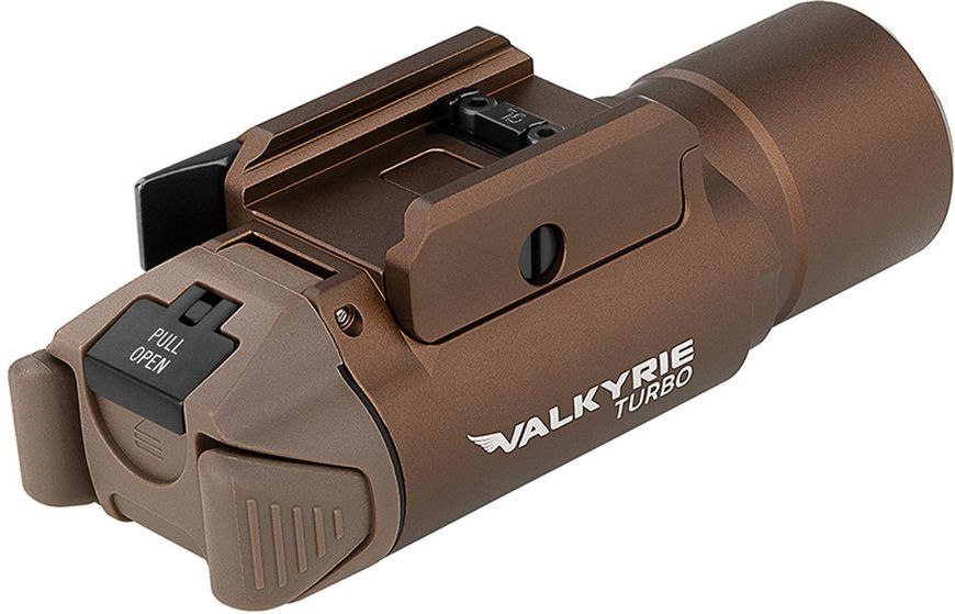 Ліхтар Olight Valkyrie Turbo Desert tan Weawer/Picatinny (250 Lm) Valkyrie Turbo DT 23704069 фото