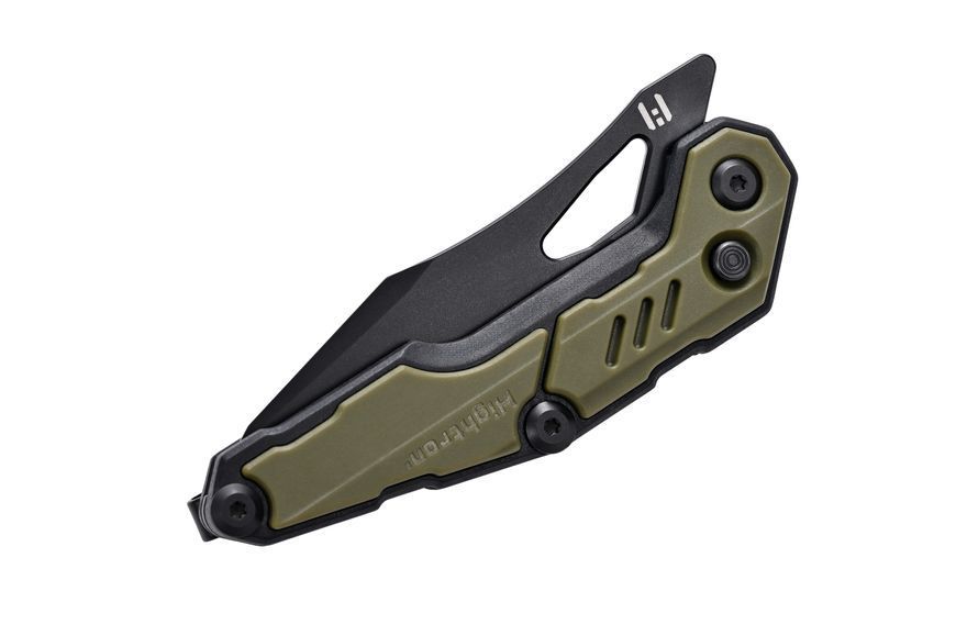 Ніж Hightron Spectron M390 GFN Зелений Чорний клинок HK04GRN 4009334 фото