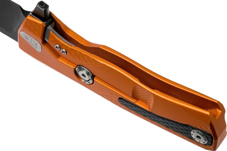 Нож Lionsteel SR11 Aluminum Orange Black Blade Оранжевый ROK A OB ROK A OB 392093 фото