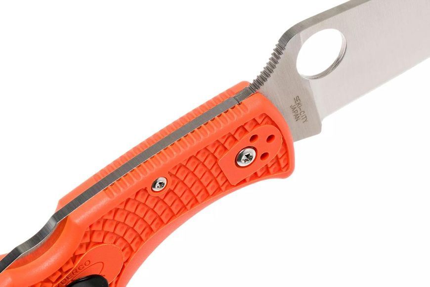 Ніж Spyderco Endura4 Flat Ground Оранжевий C10FPOR 870442 фото