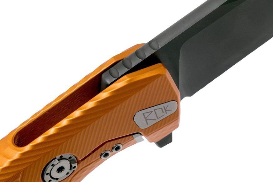 Нож Lionsteel SR11 Aluminum Orange Black Blade Оранжевый ROK A OB ROK A OB 392093 фото