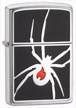 Зажигалка Arachno - Flame Silver Emblem 21023 V77550465 фото