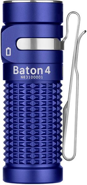 Фонарь Olight Baton 4 Premium Regal Blue Baton 4 Premium Edition（R 23704375 фото