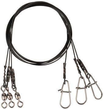 Повідець Savage Gear Black7 Trace 50cm 0.60mm 25kg (2 шт/уп.) 18541107 фото