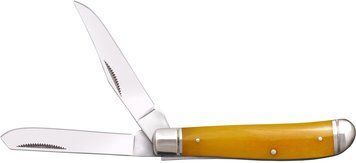 Ніж Cold Steel Mini Trapper Yellow Bone CS-FL-MTRPR-Y 12601604 фото
