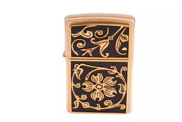Зажигалка Zippo Gold Floral Flourish Gold 20903 V77550733 фото